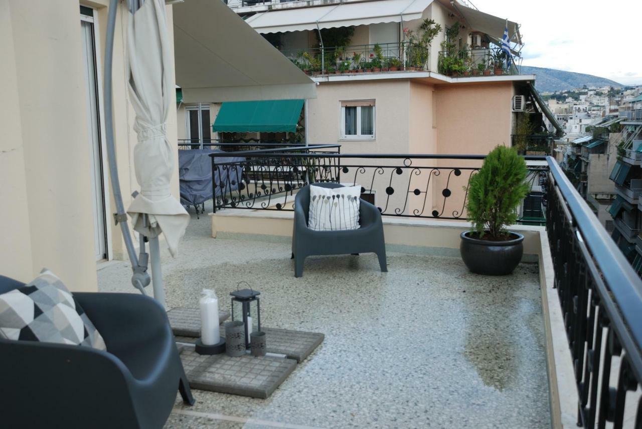 Soulis' Penthouse Near Acropolis Atenas Exterior foto